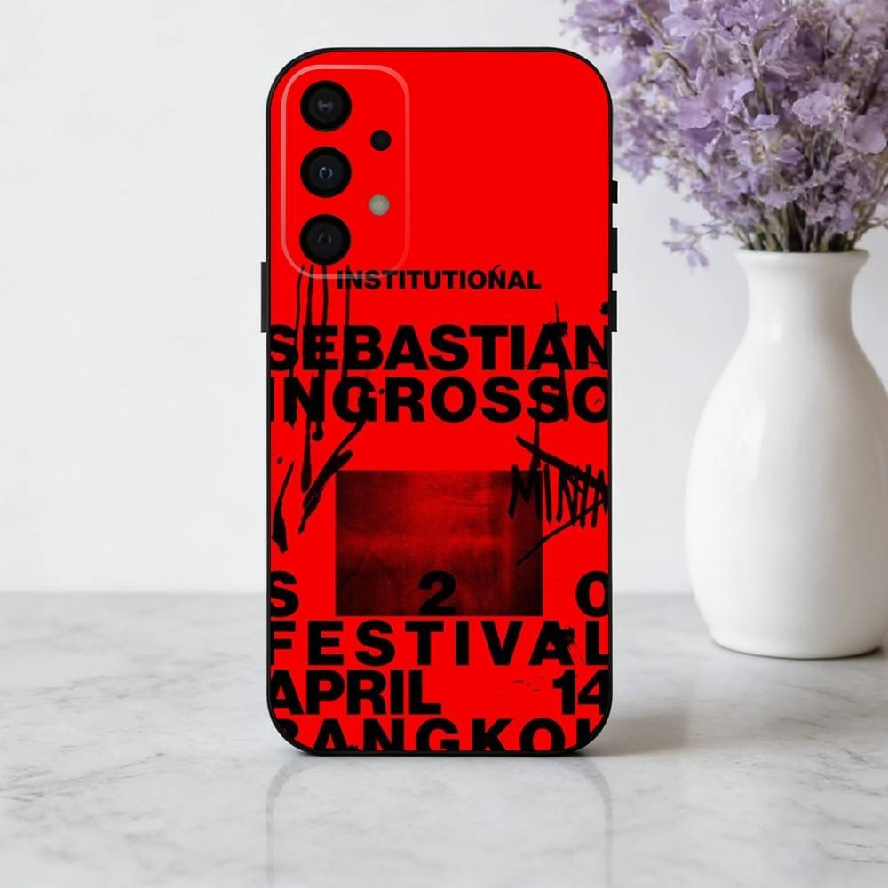 

Cool S-Swedish H-House Mafia Band Phone Case For Samsung Galaxy A73,A72,A71,A70,A53,A52,A51,Others Soft Black Cover Samsung a71 4g