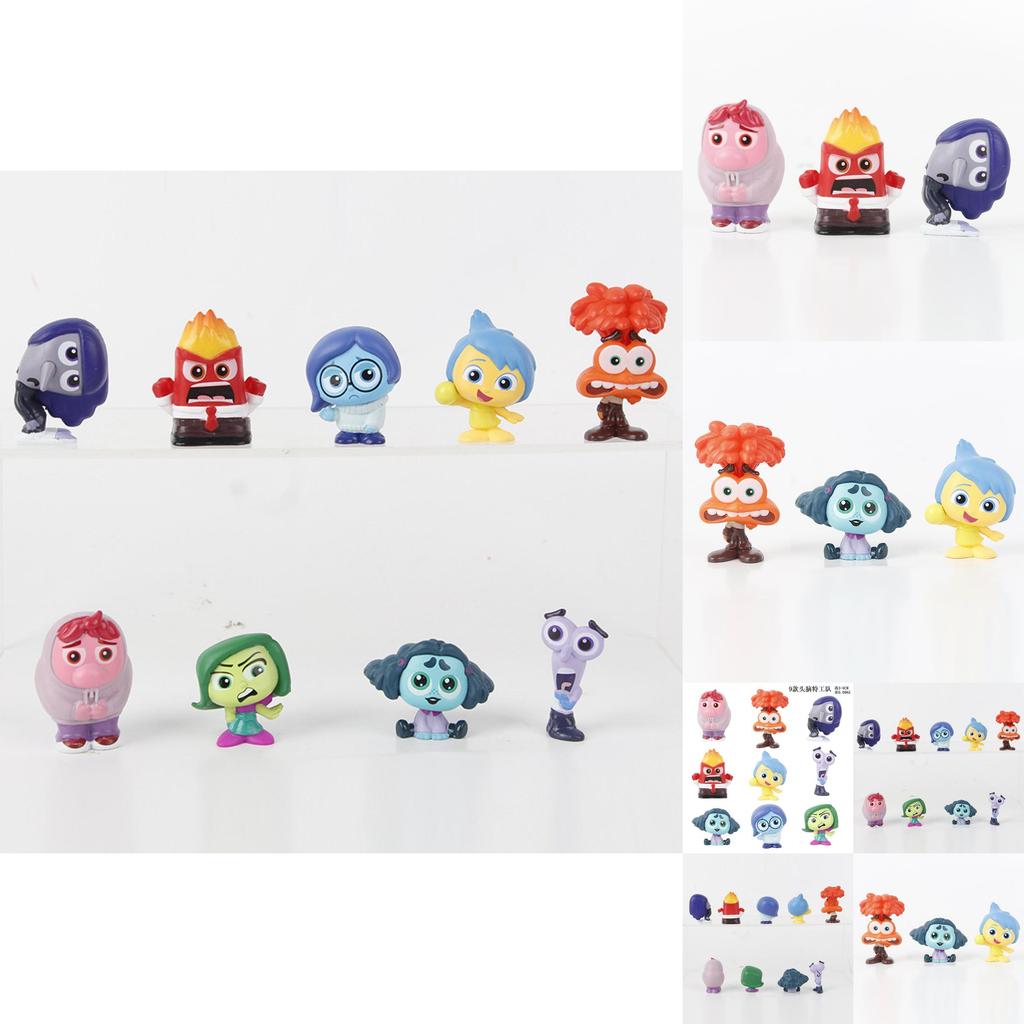 Adorable Inside Out Pvc Figure Collectible Set Fun Models Display Toys