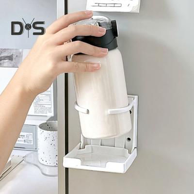 Folding Cup Holder Heavy Duty No Drilling Anti-Spill Drink Beverage Can Water Bottle Coffee Mug Hanger Rack Home Office Desk Accessories