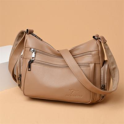High Quality Simple Fashionable Large Capacity Middle-aged Women's Crossbody Bag