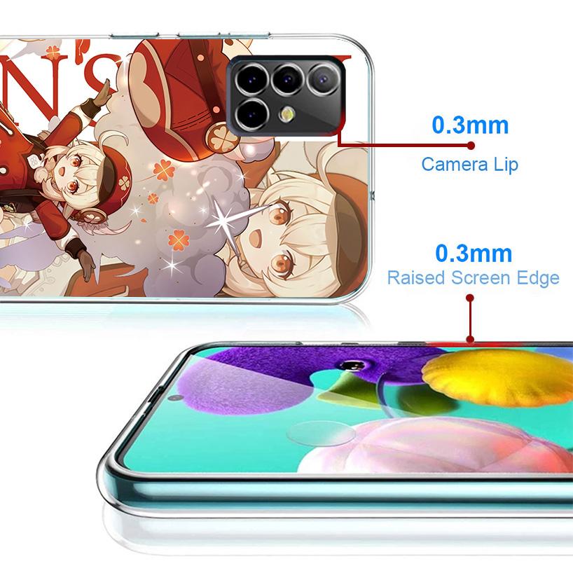 Genshin Impact Anime Phone Case For Samsung Galaxy A17 A57 A37 A16 A26 A36 A56 A15 A25 A35 A55 A14 A13 A54 A53 A34 A24 A33 A23 G