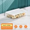 Transparent Plastic Refrigerator Storage Box Drawer Crisper Food Vegetable Egg Box Kitchen Hanging Storage Box Shelf Box