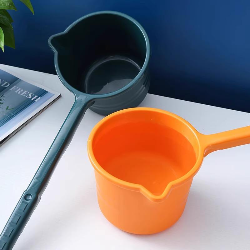 Thickened Long Handle Water Ladle for Kitchen, Gardening, and Baby Bathing