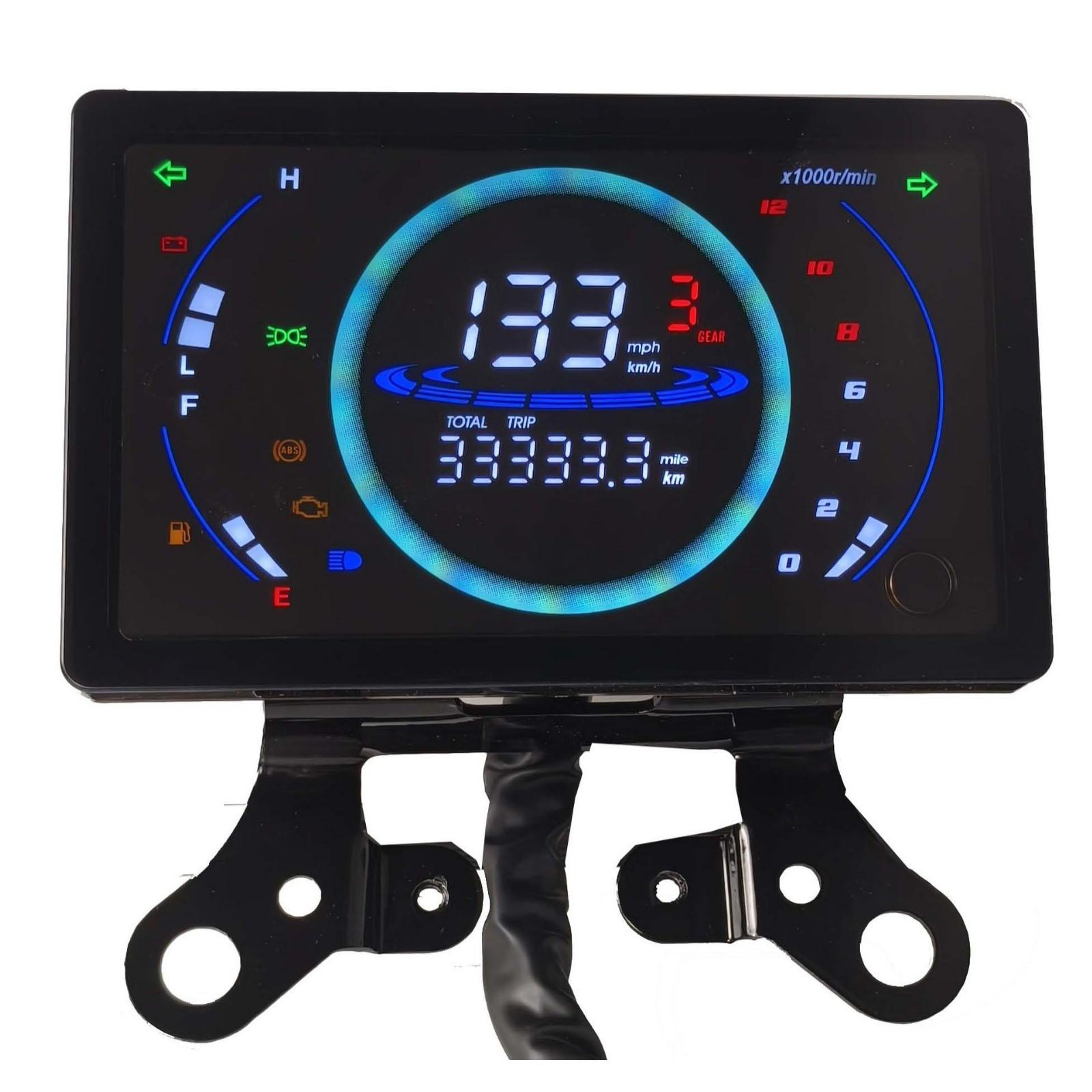 

Advanced Motorbike Speedometer 0.5s Response Time High Contrast Display Impact Resistant Waterproof Design For 150 CM150 1