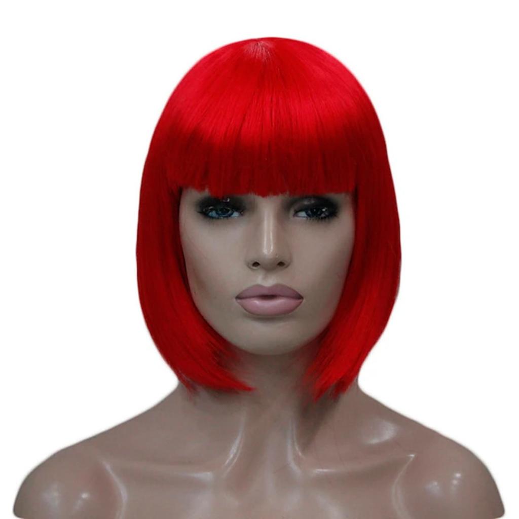 Cosplay Short Colored Wig Halloween Christmas Costume Party