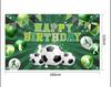 Fotball Bursdagsfest Bakteppe Gutter Barn Grønn bakgrunn Fotball Fotballtema Bursdagsfest Dekorasjoner Fotoboks rekvisitter