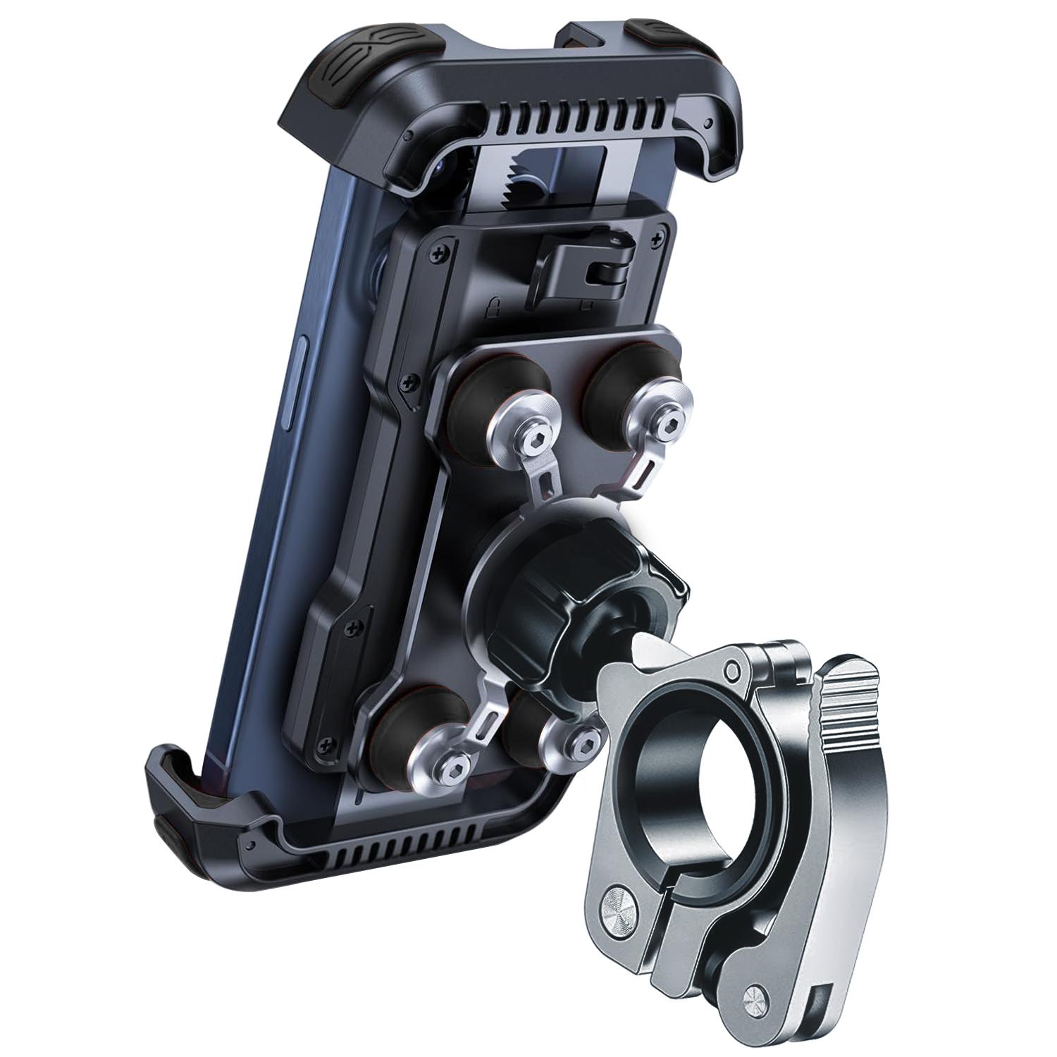 Universal Bike Phone Holder Mount  with Anti-shocking Function ABS