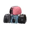 EVA Solid Color Pet Carrier: Washable, Breathable, Comfortable Handheld & Shoulder Bag with Large Capacity for Cats and Dogs.