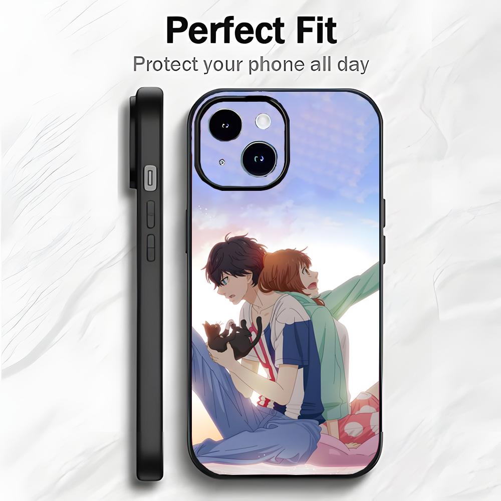

Warm Japanese Anime A-Ao Haru Ride Phone Case Phone Case Soft Packaging Lightweight For iPhone17 16 15 14 13ProMax iphone12promax