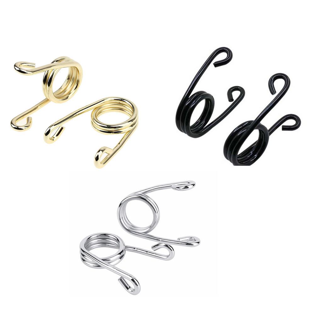 1 Pair of Black 3" Seat Springs Solo Seat Modification Spring for Motorcycle 3" Barrel Coiled Solo Seat Springs