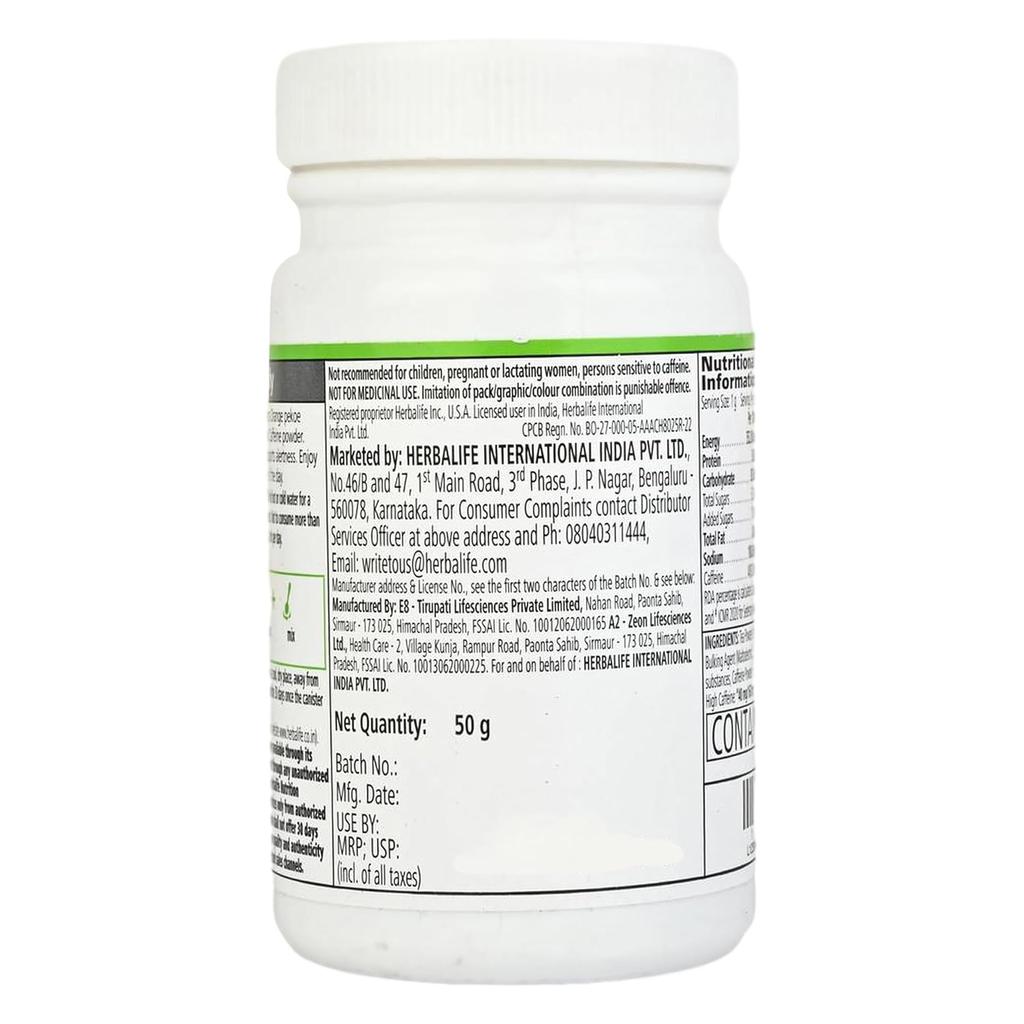Herbalife Afresh Energy Drink Mix (Cinnamon) - 50g