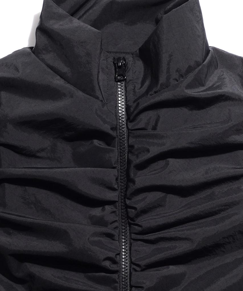 Peace Maker Ts Nylon Shirring Vest (Black)