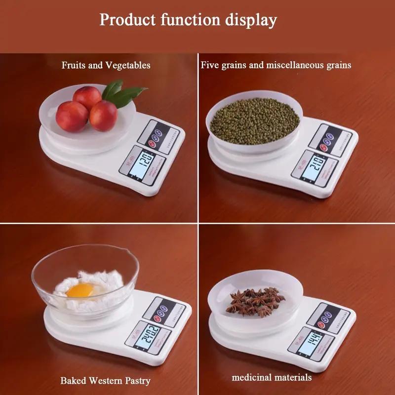 Electronic Scale LED Portable Digital Scale High-precision Household Food Balance Measuring Weight Kitchen Electronic Scales