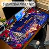 Christmas Theme Personalized Mouse Pad Custom Name Text Non Slip Desk Pad For Laptop Office Desktop