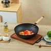 Zhangxiaoquan Uncoated Wrought Iron Stir-Fry Wok