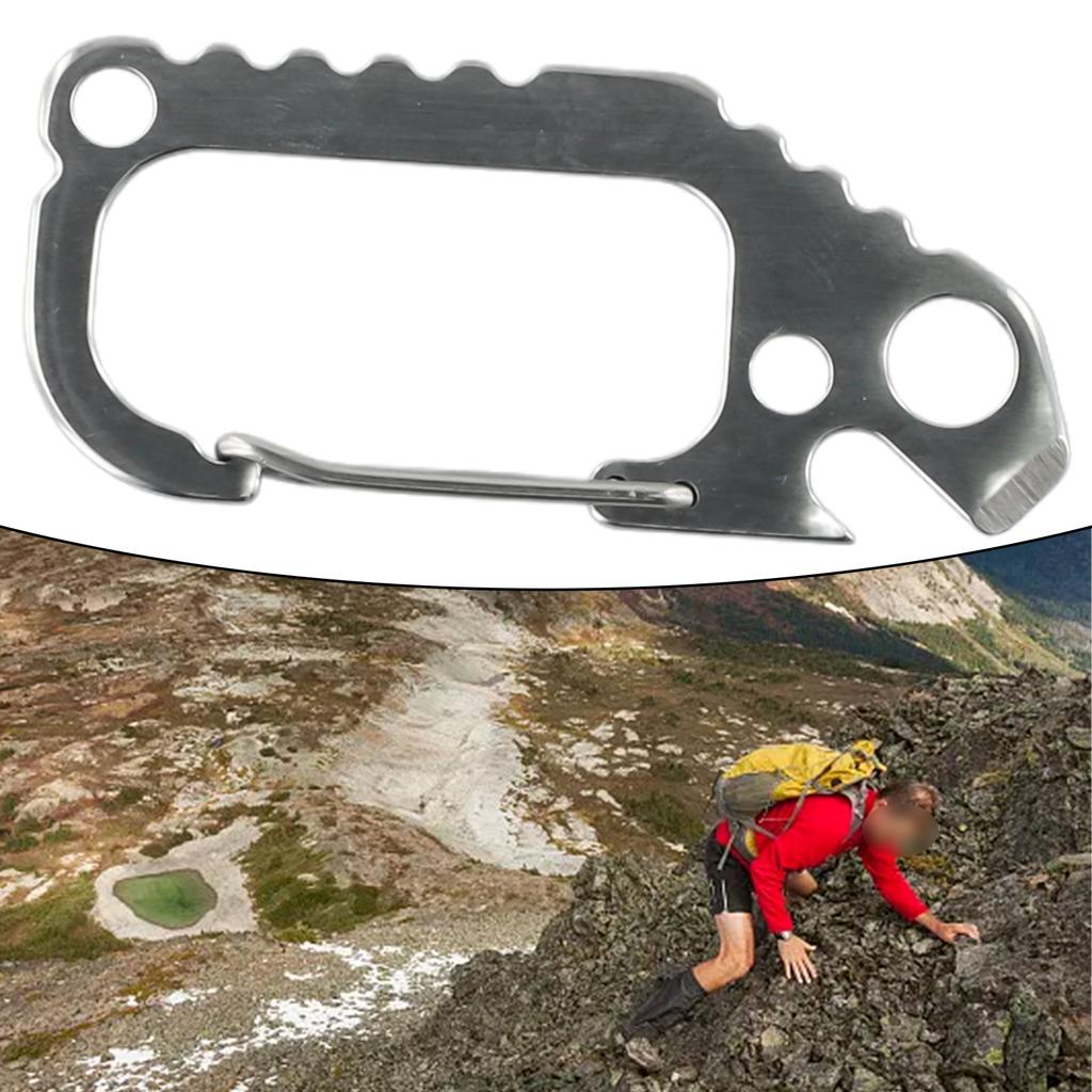 Lock Carabiner Buckle Snap Clip Outdoor Sports Equipment Mountaineering