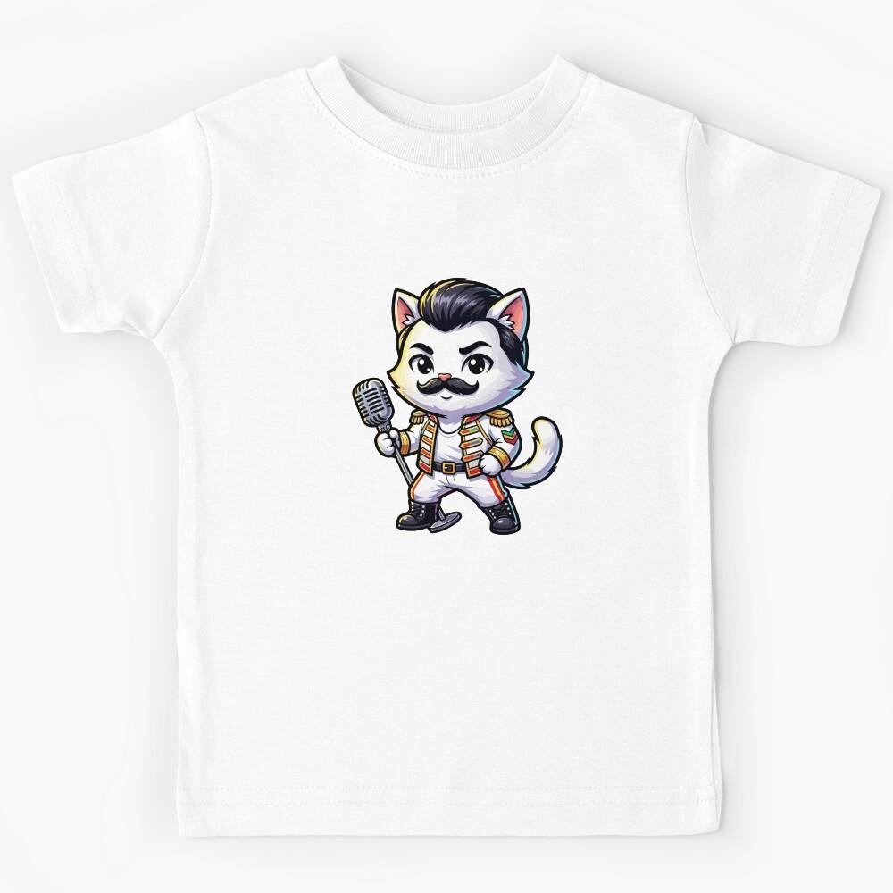 Kitten perform Rock Star Cat Kids T-Shirt 130