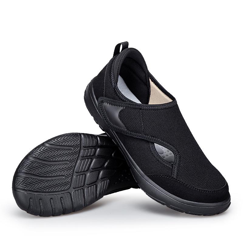 Elderly Lightweight Velcro Summer Mesh Shoes for Walking and Rehabilitation 40