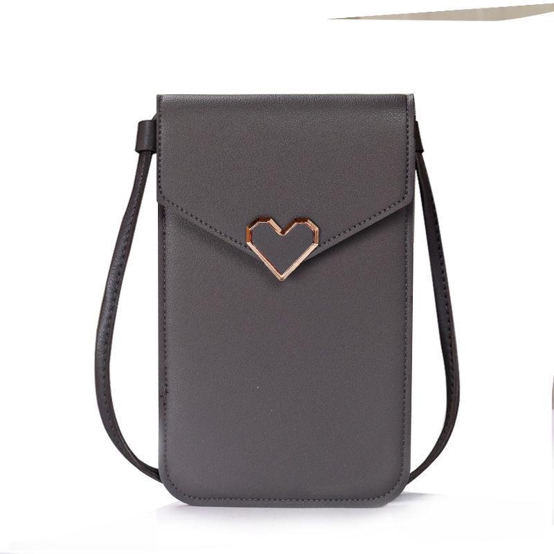 

Korean Style Women s Touchscreen Crossbody Phone & Coin Bag