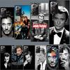 Johnny Hallyday Music Black Phone Case for Samsung A17 A37 A57 A55 A35 A25 A15 A54 A14 A24 A34 A13 A23 A33 A53 A07 A05S A04S A03