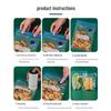 Food Grade Air Valve Fresh-keeping Zipper Vacuum Storage Bag