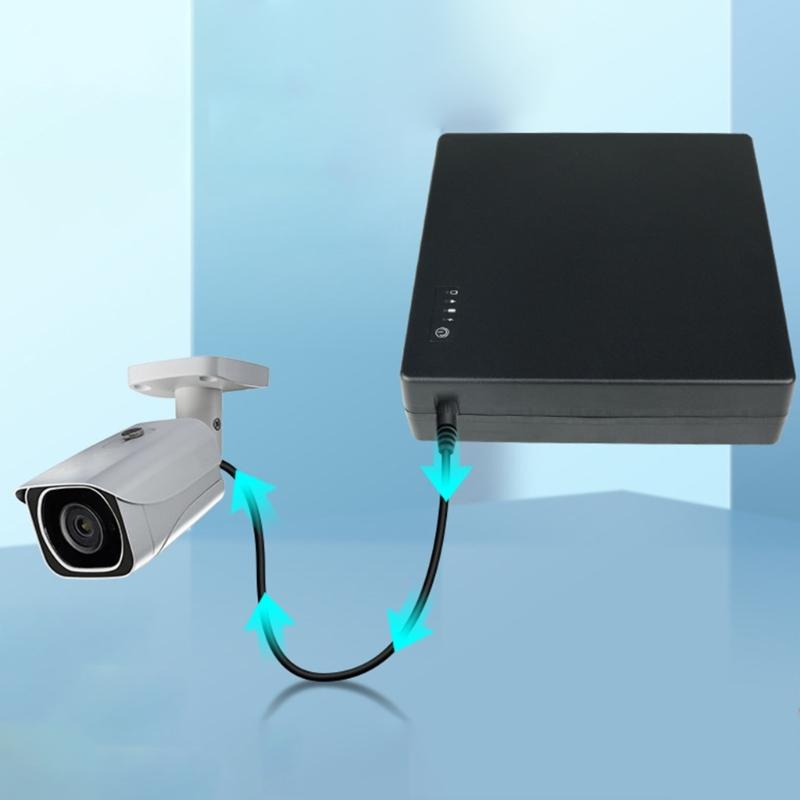 12V2A 24W UPS Battery Security Standby Power Supply Capacity 88.8wh-185wh Protect Your Devices from Power Outages