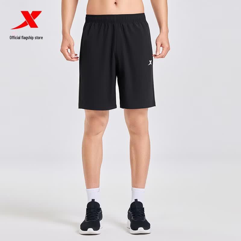 Xtep Men's Quick-Dry Ice Silk Running Shorts