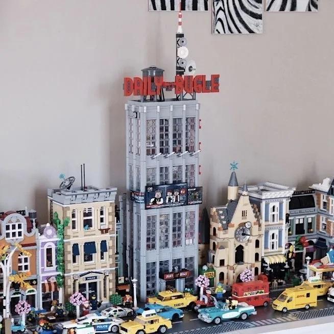 New 760+Pcs Building Blocks Set, Classic Tower Model, Architecture Bricks For Kids, Christmas Birthday Gift