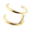Ring Gold Plated 'Choreography' Golden - 12 Mm