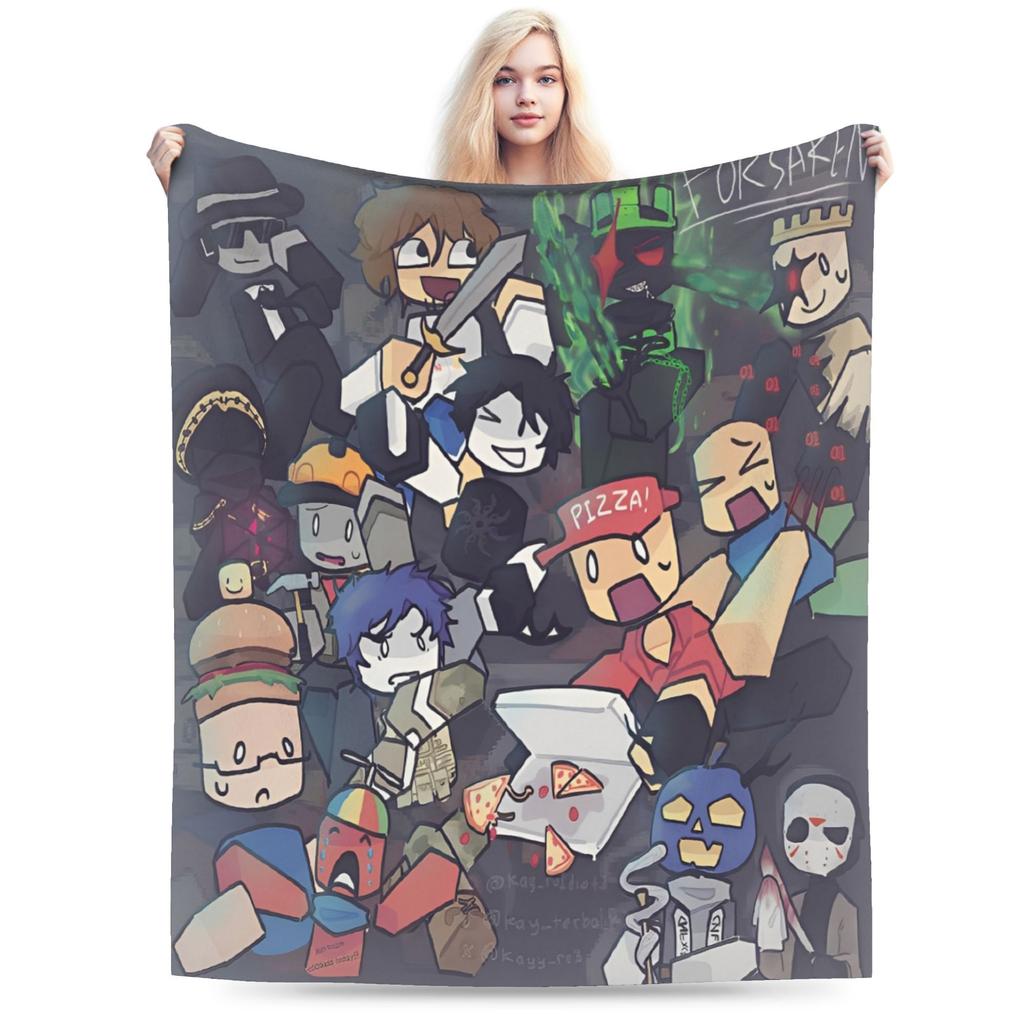 Forsakens World Video Game Blankets Fleece Comfortable Lightweight Thin Throw Blanket for Home Bedding Throws