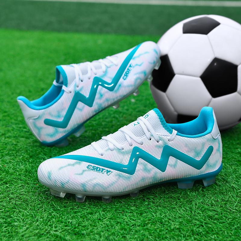 Mens Football Shoes' Anti Slip Wear-resistant Grass Contest Training Youth Football Boots Lightfoot Five-a-side Soccer Shoes for Man