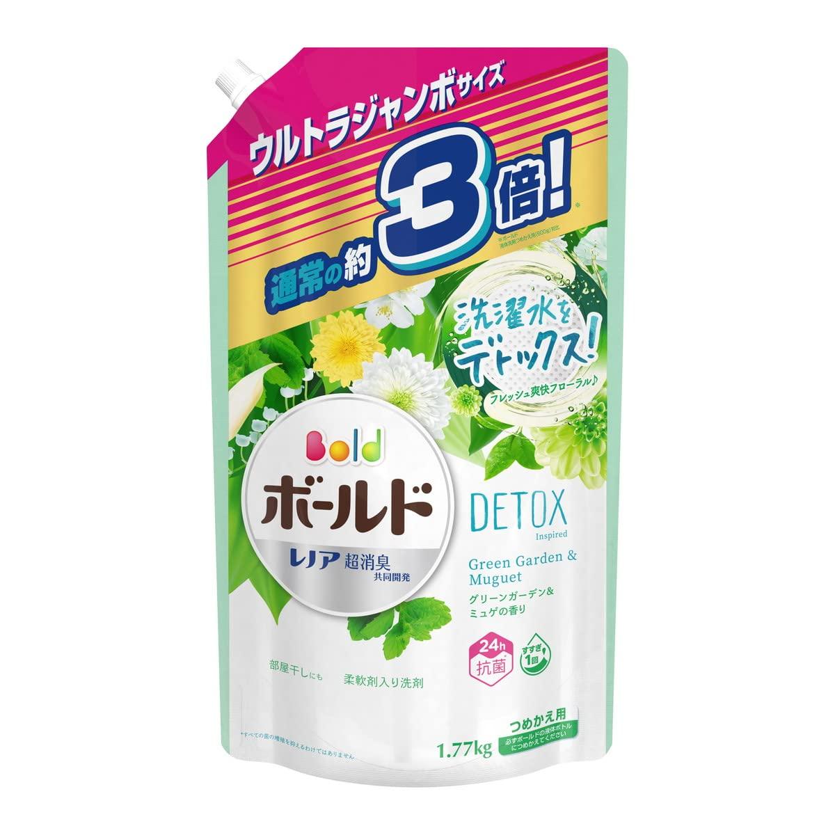 

Bold Гель Жидкий для Стирки Зеленый Сад Лилия Моющего Средства, и Долина, Запасной Блок, 1,770г