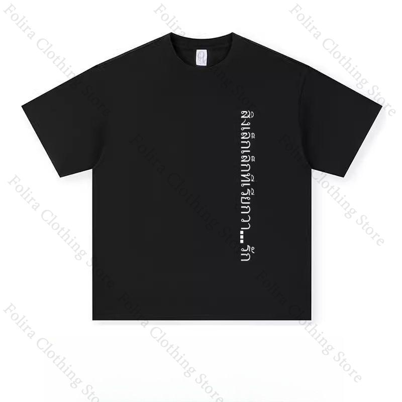 Thai Language A Little Thing Called Love Print Tshirt Unisex Womens Clothes Summer Short Sleeve Tee Cotton Couple Clothing