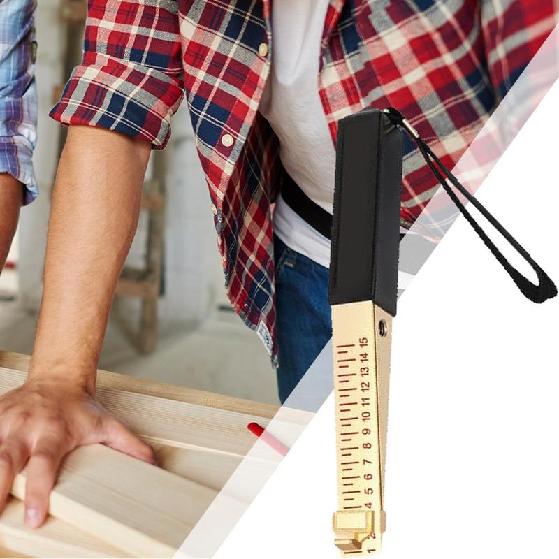 Fire Door Gauge Gauge Measuring Tool Feeler Gauges Engineering Inspection Flatness Measuring Measuring Ruler Tool With Vernier