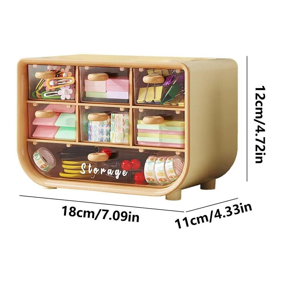 Drawer Type Desktop Storage Box Sundries Jewelry Storage Rack Durable Desk Pen Holder