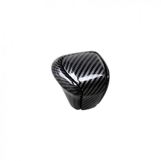 Carbon Fiber ABS Gear Shift Knob Head Cover Trim For Lexus LX570 2016-