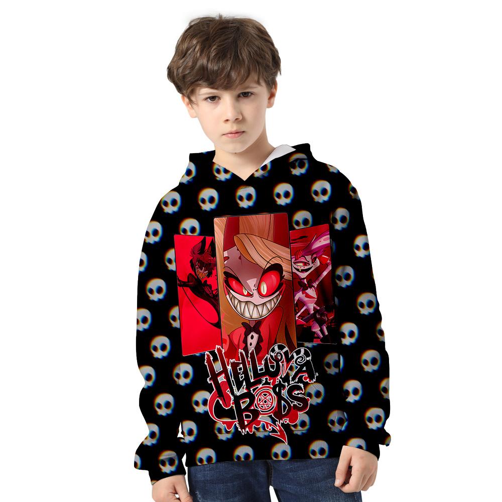 Hazbin Hotel Hoodie Sweatshirt for Womens Mens Hoodie Sweatshirt Cool Unisex Hooded
