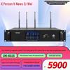 Xun Er Wei DK-601 Series 6-Channel Wireless Video Tracking Conference Microphone System (CN Version)