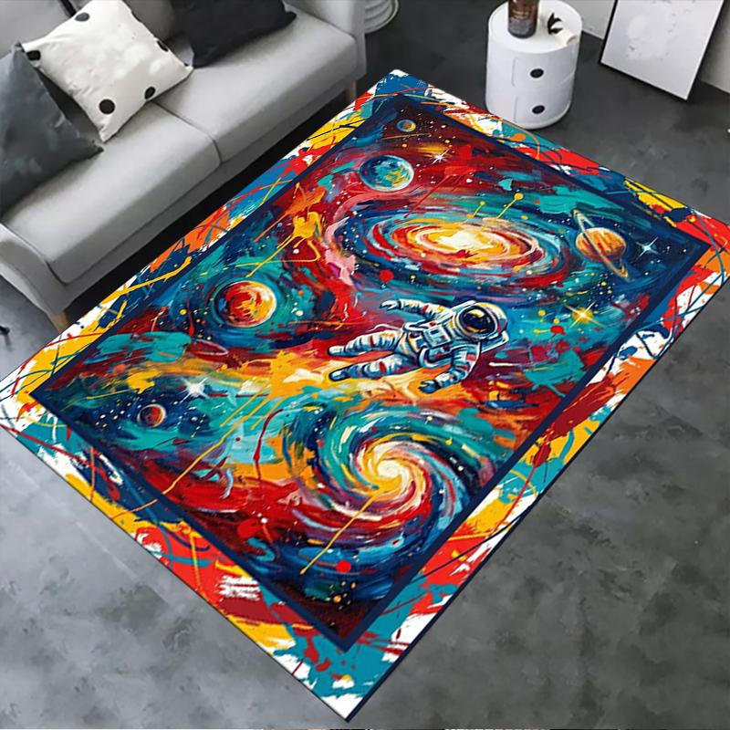 2025 New Space Carpet Rug for Living Room Bedroom Home Sofa Decoration,Kids play Non-slip Floor Mat161
