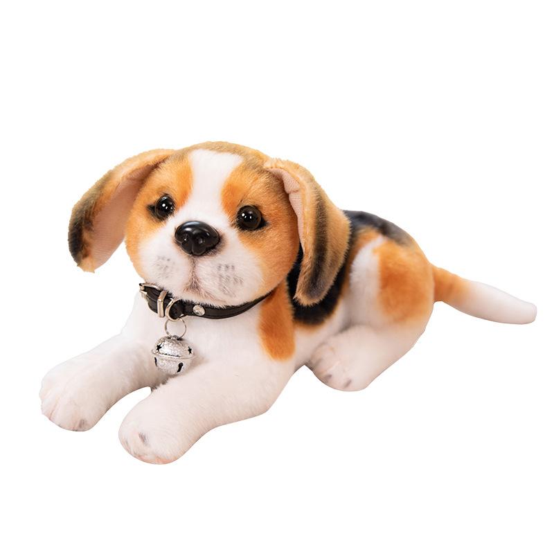 Simulation Dog Plush Toy Migru Doll Doll Dappled Dog Ornament Rag Doll Children'S Gift