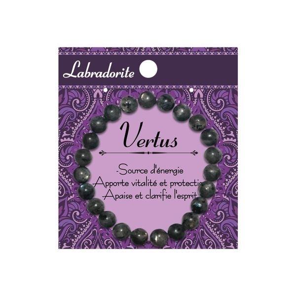 Bratara cu adevarata piatra naturala Labradorit