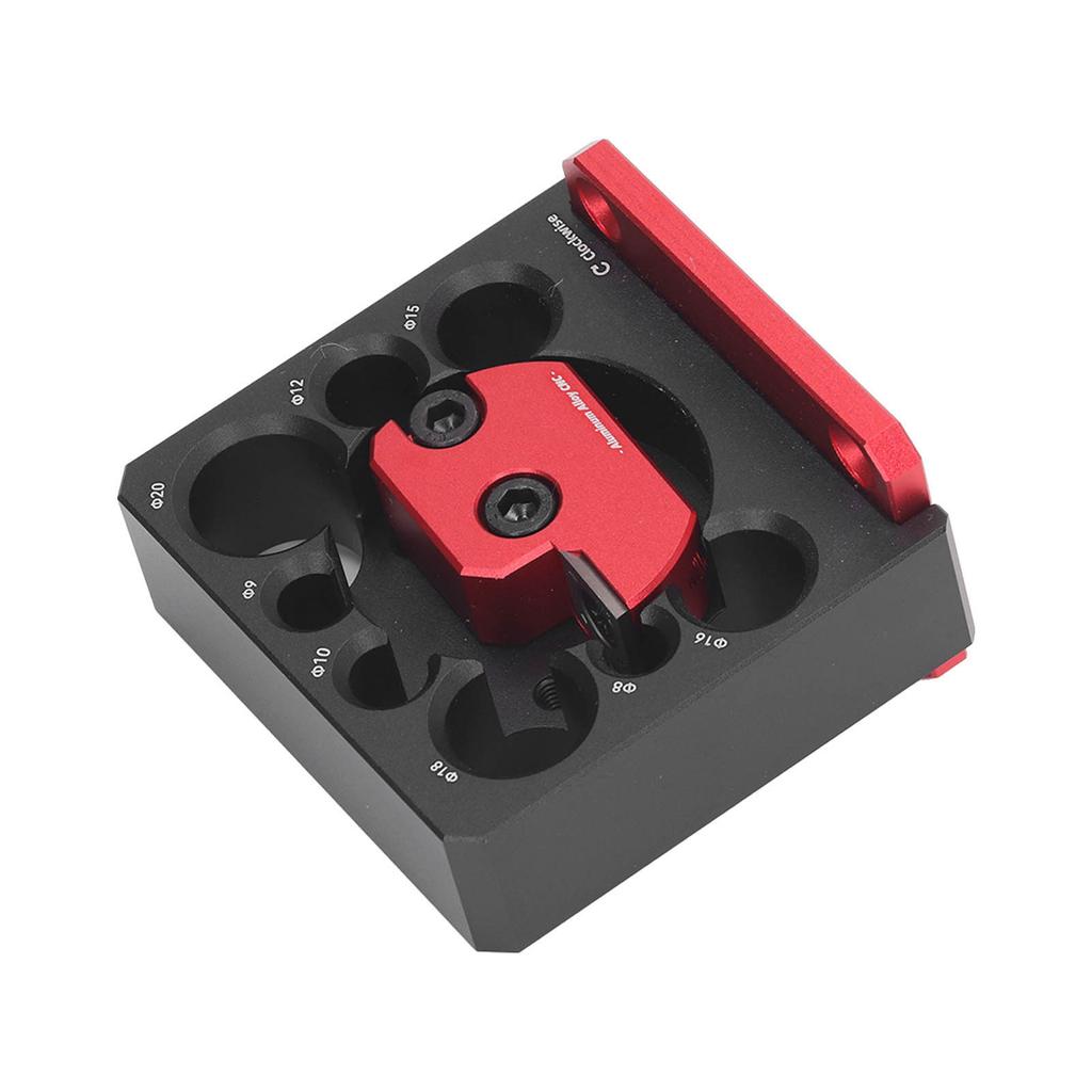 8 Hole Woodworking Dowel Jig Adjustable Electric Drill Woodworking Tool for Solid Wood Round Rod