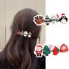 Girl Baby Adult Kids Gifts Hair Accessories Christmas Hair Clip Santa Claus Hairpin Elk Headwear