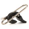 20PCS Durable Stainless Steel Impact Bait Clip Grey Black Red Quick Release Hook Extractor Fishing Lure Clip Fishing Accessories