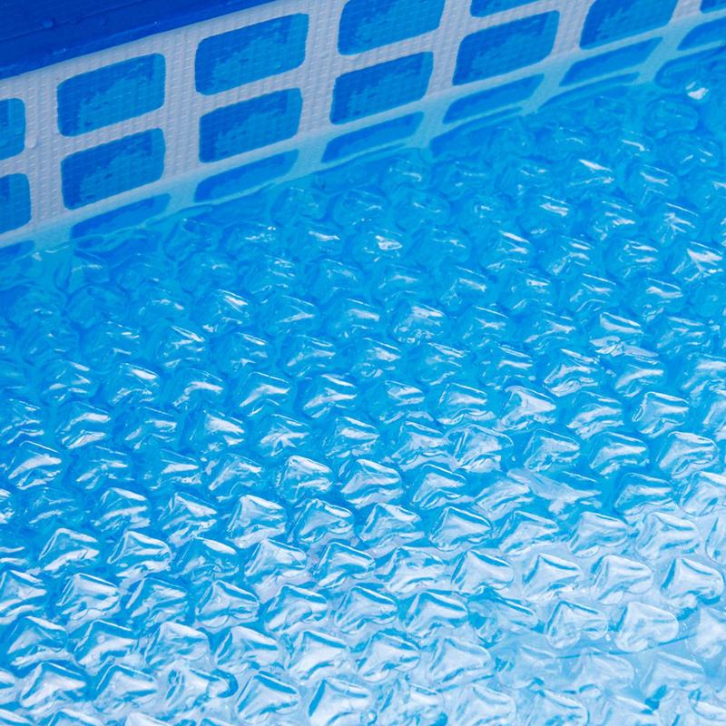 Poolabdeckung Rechteckig Rund Solar Sommer Wasserdicht Pool Wanne Staub Outdoor PE Luftpolsterfolie Decke Zubehör Poolabdeckung