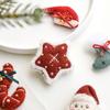 NUCHI Wool Felt Christmas Ornaments: Elk, Star, Snowman, Cane - DIY Decorations