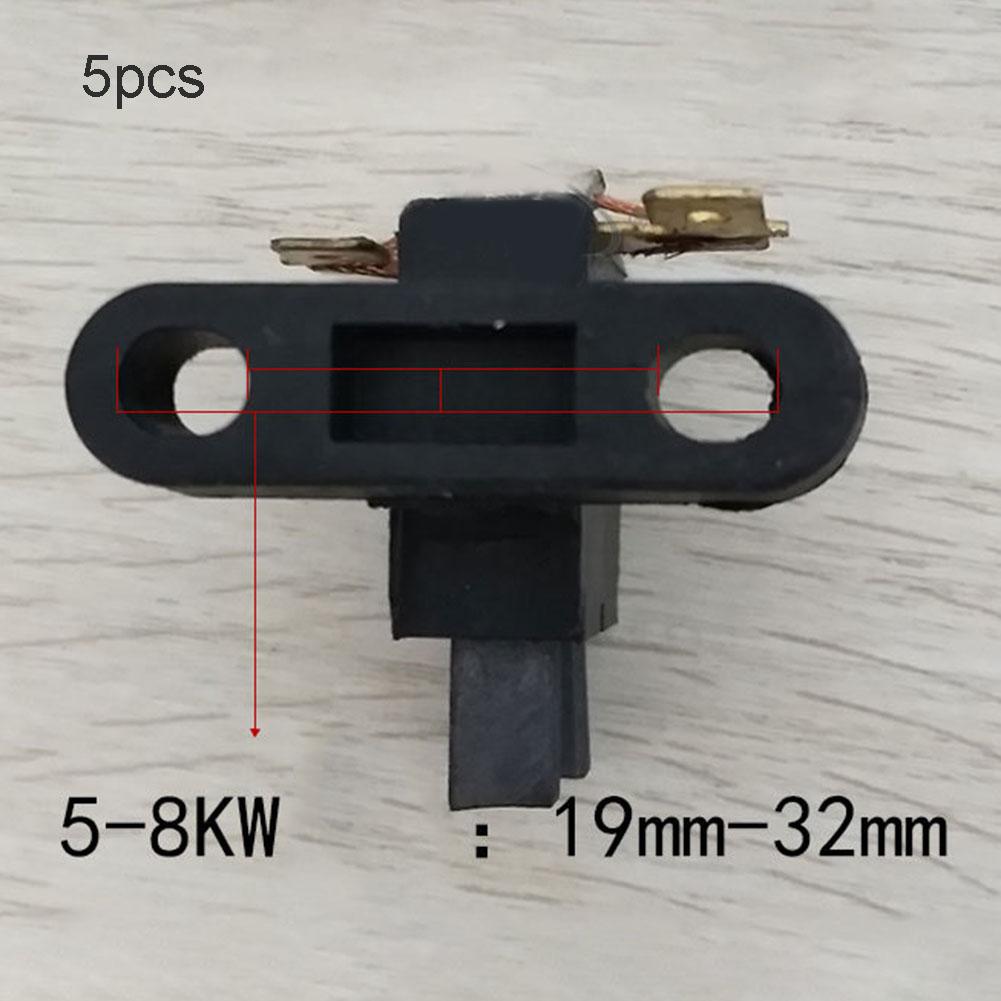 5PCS Carbon Brush Holder 2-3KW/5-8KW Generator Carbon Brush Holder Gasoline Generator Accessories
