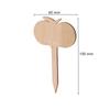 Plant Labels Wooden Plant Sign Tags Multi-Type Bamboo Garden Markers Bonsai Seed Potted Flower Vegetable Succulent Tool 5/50Pcs