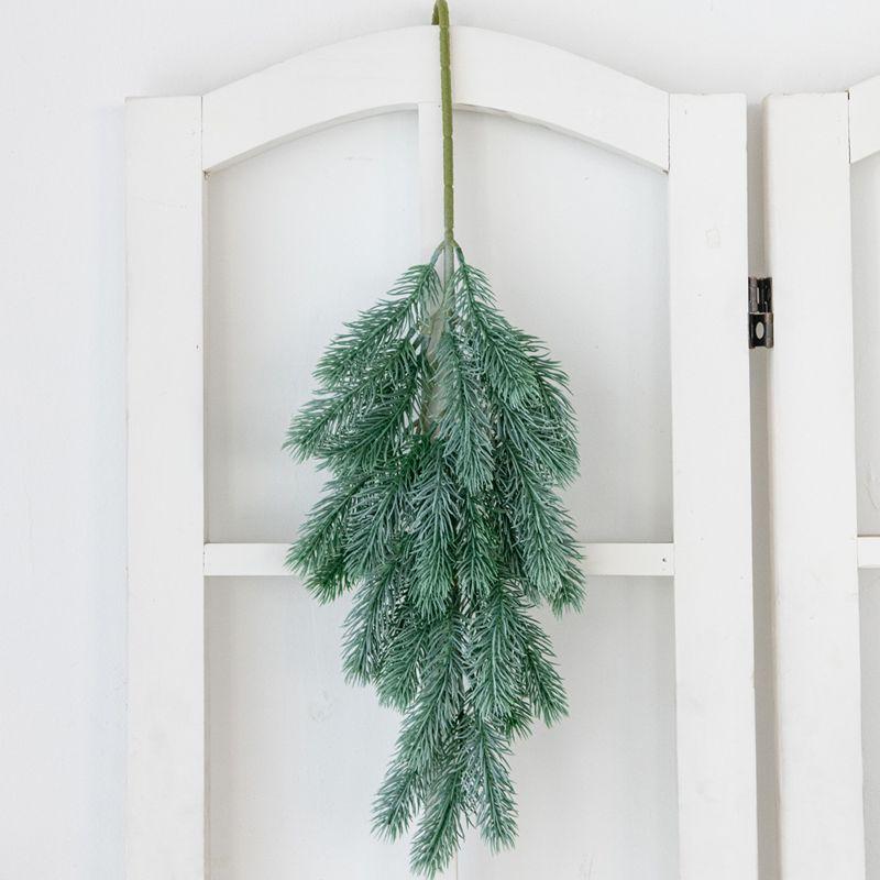 

Искусственное растение Сосновая игла Пластик Горячая распродажа Рождественская елка Подвесные венки для двери Дом Улица Сад Сделай сам Свадебный декор аксессуар