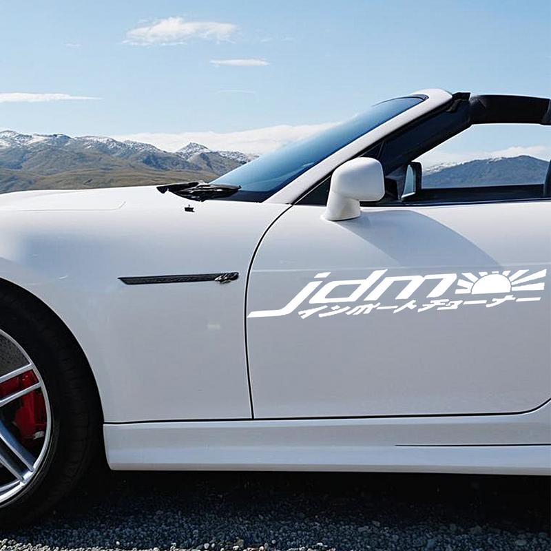 Windschutzscheiben Autoaufkleber Großbuchstaben Autoaufkleber Rennaufkleber Cool Wasserdicht Vielseitiger Aufkleber für Auto LKW Fenster